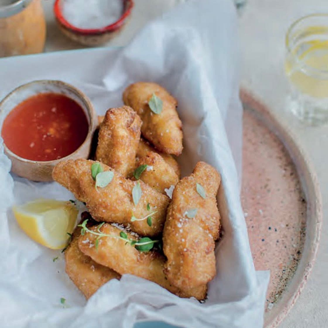 Baked chicken strips