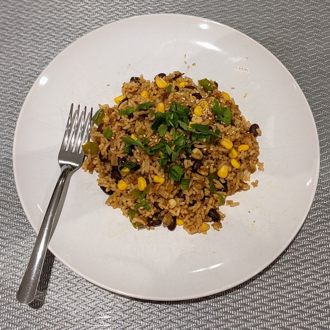Vegan Chorizo Fried Rice