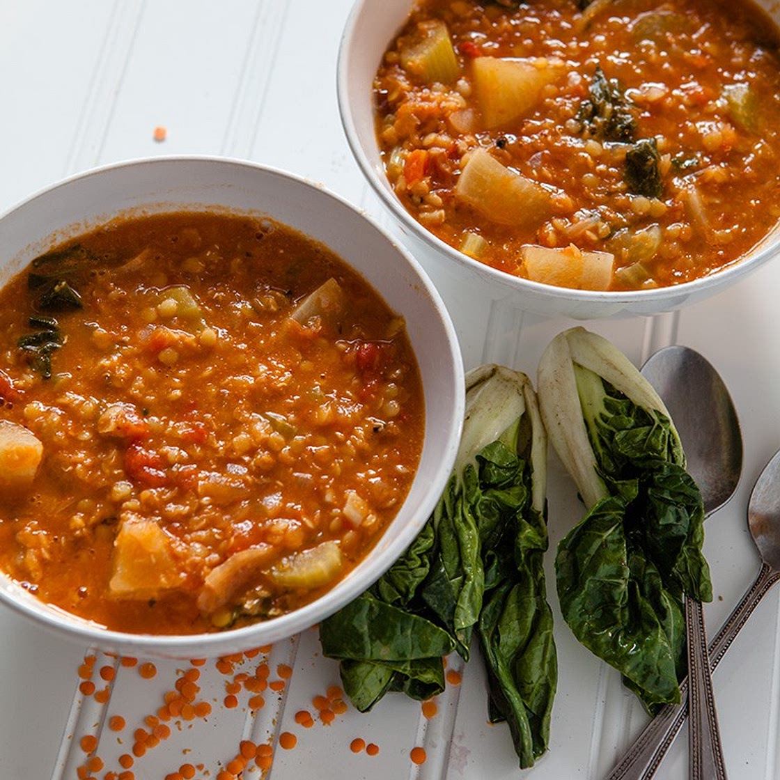 Red Lentil and Turnip Soup