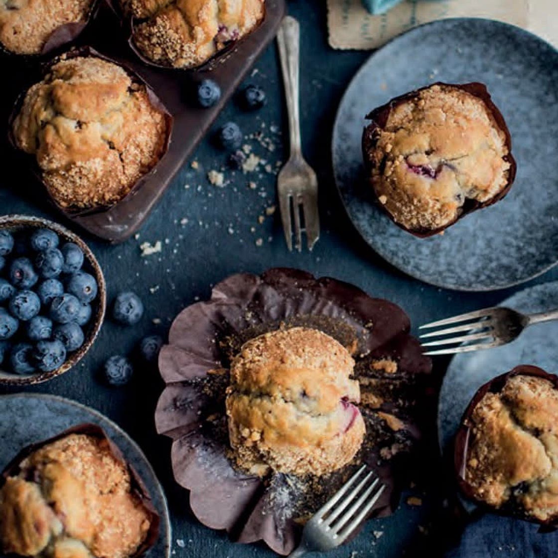 Blueberry muffins