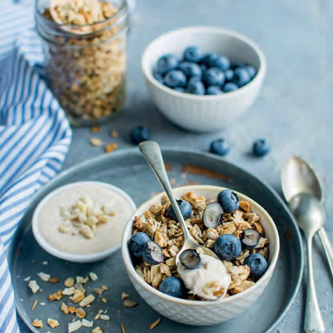 Roasted granola
