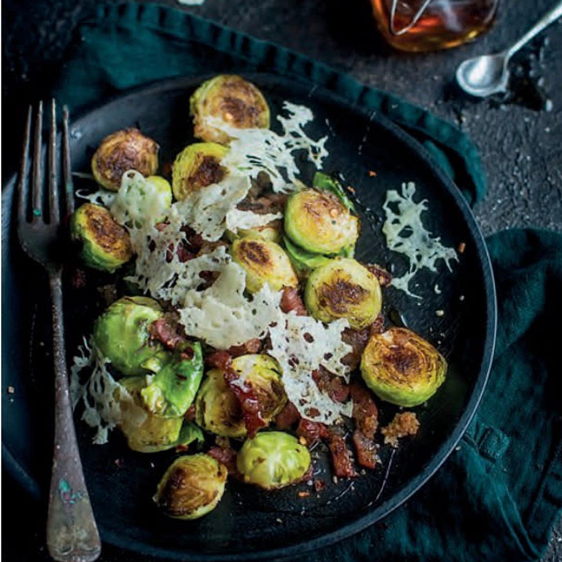Roasted Brussels sprouts