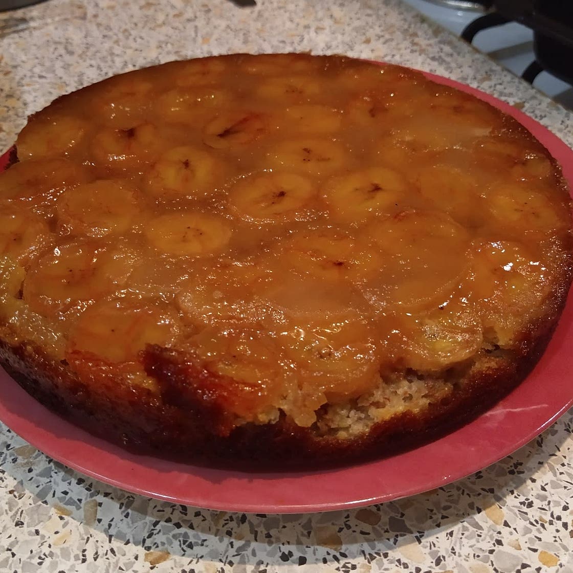 Banana Upside Down Cake