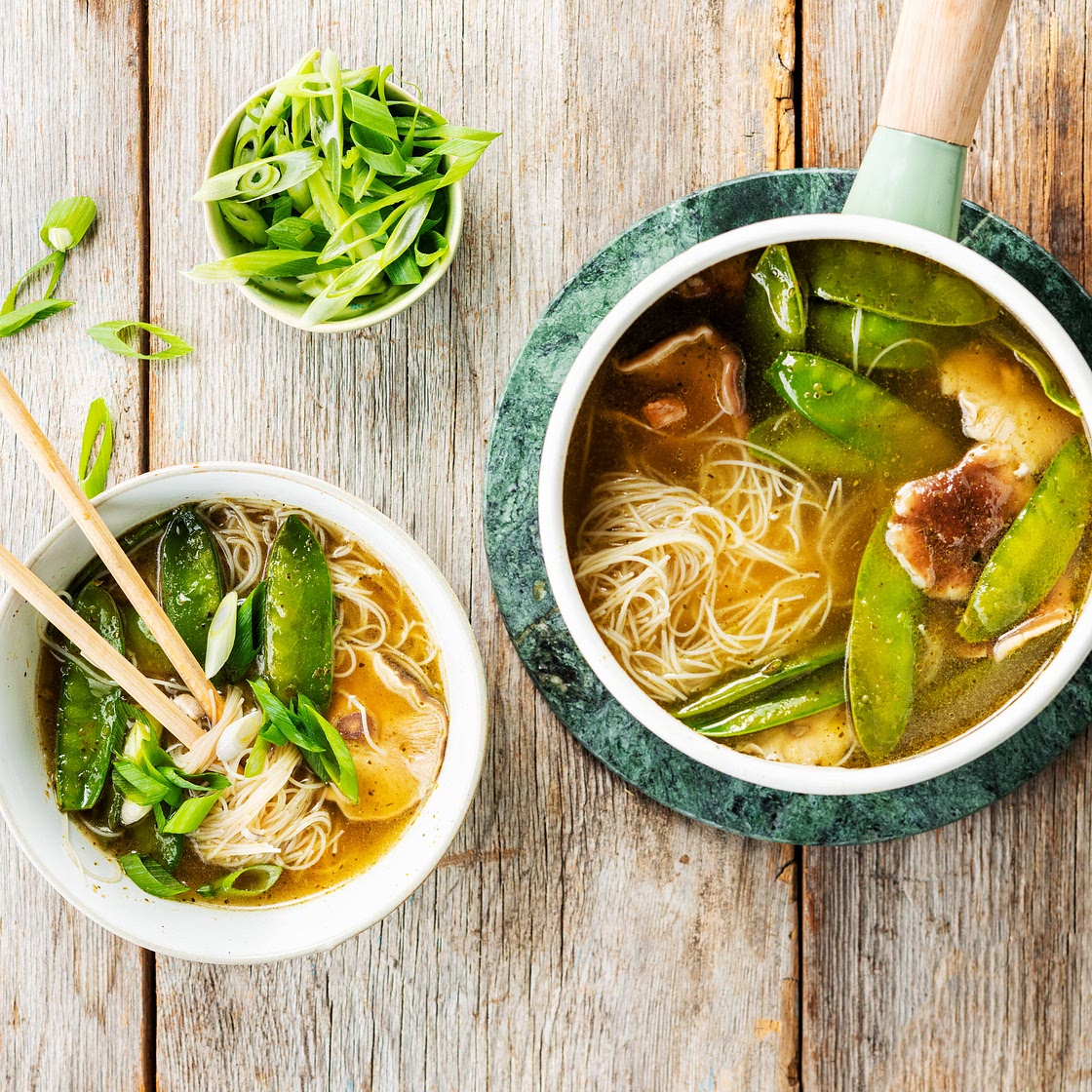 Thailändische Gemüsebrühe