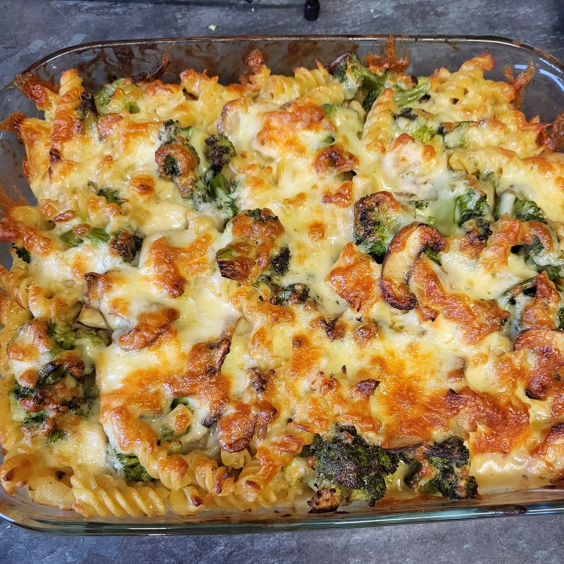 Healthier Broccoli Chicken Casserole
