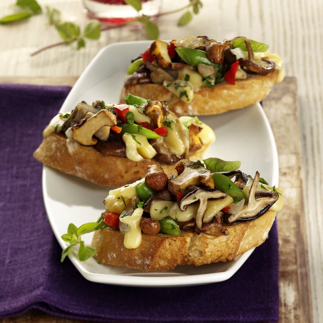 Pilz-Bruschetta