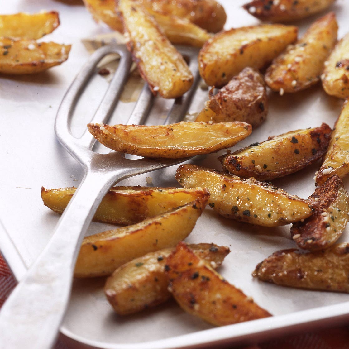 Vegane Kartoffelspalten