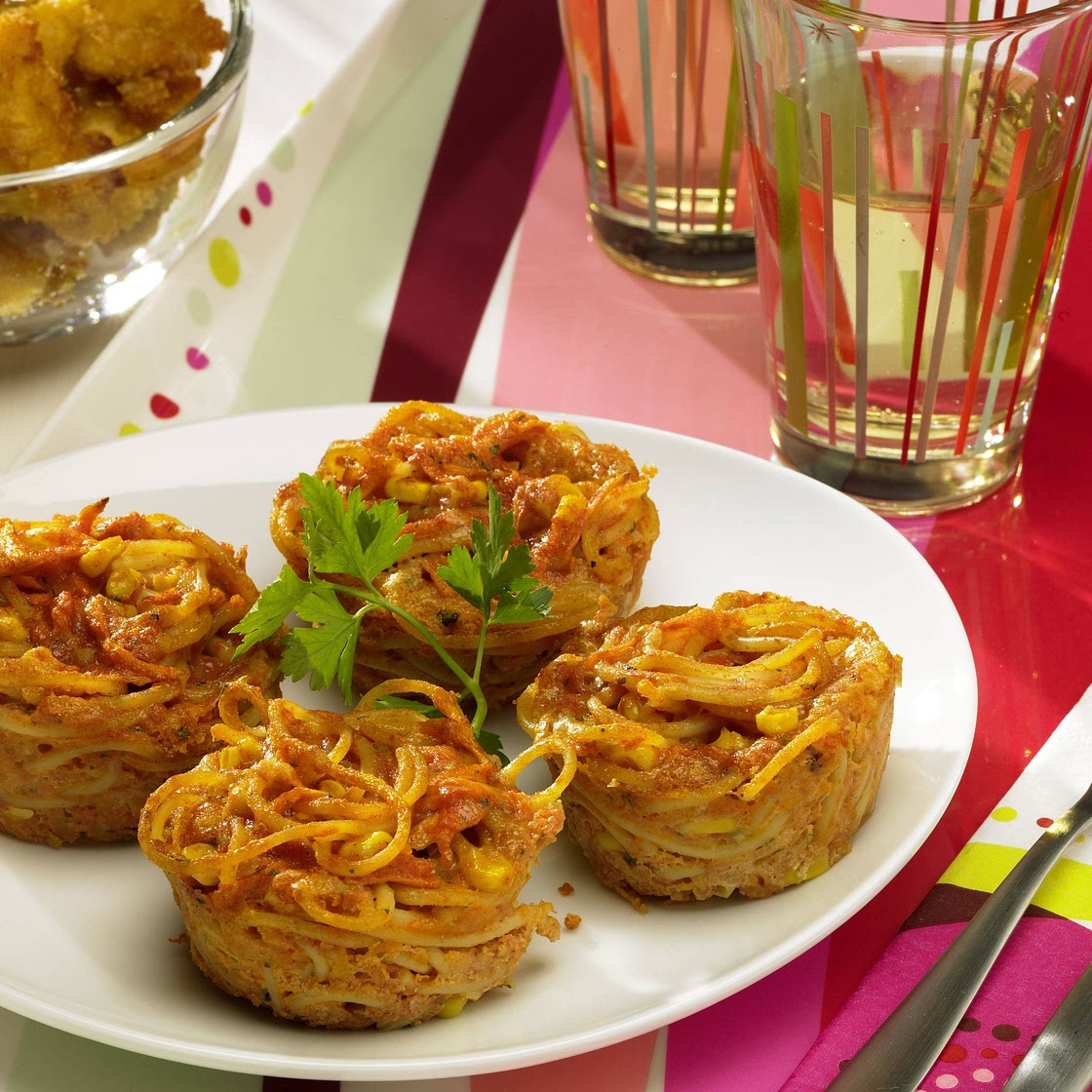 Spaghetti-Muffins