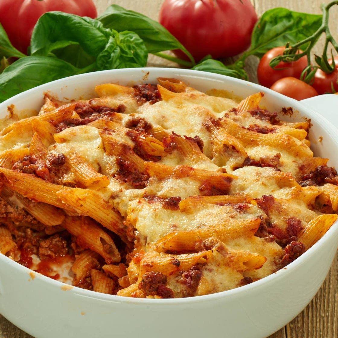 Italienischer Nudelauflauf