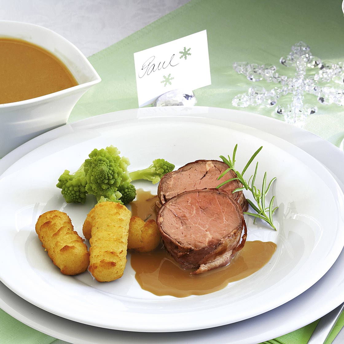 Rinderfilet im Speckmantel