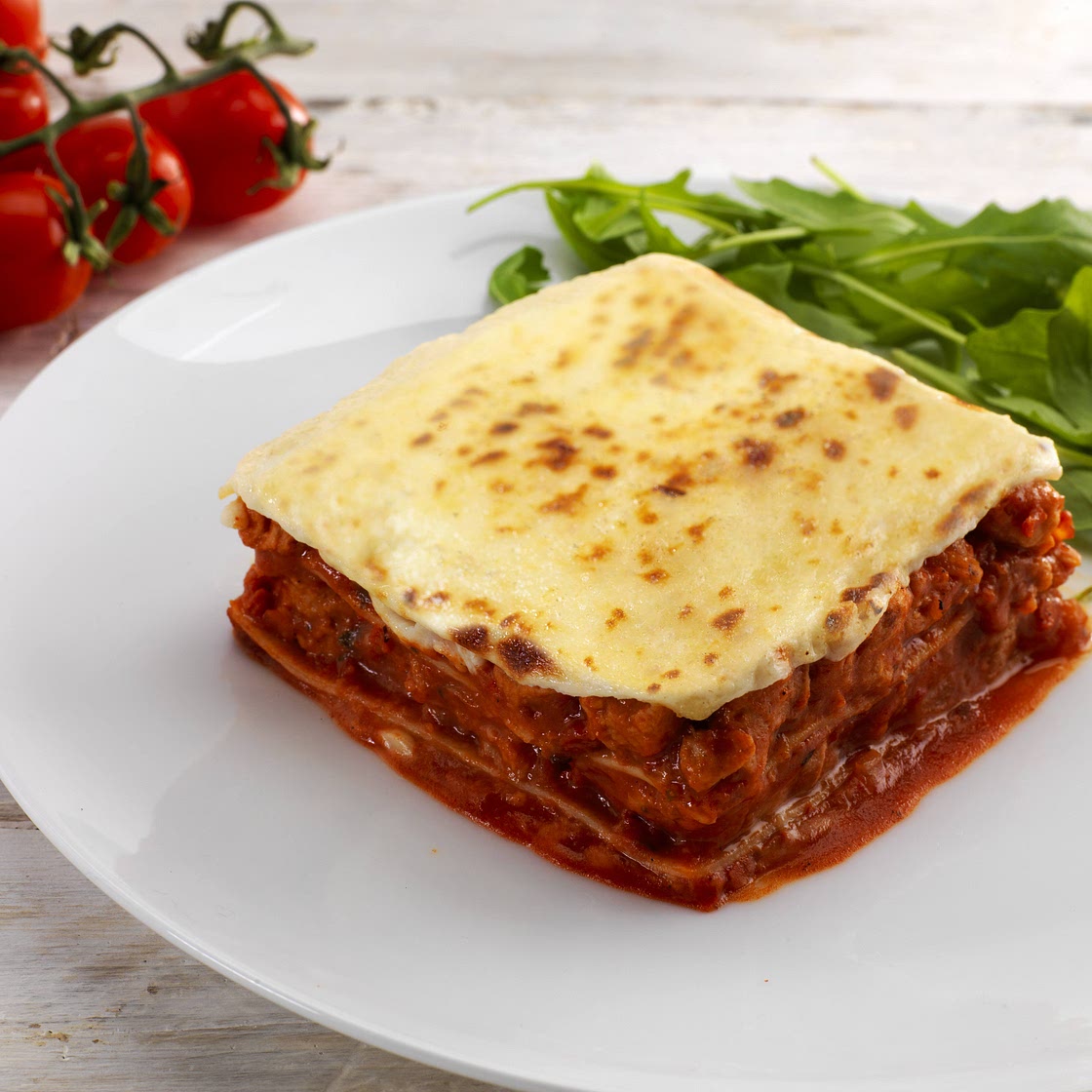 Vegane Lasagne mit Sojacreme