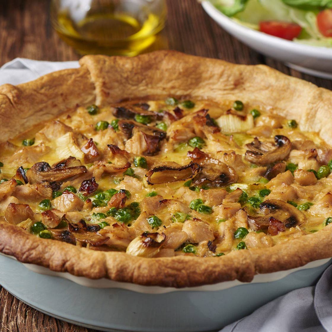 Pilz Quiche