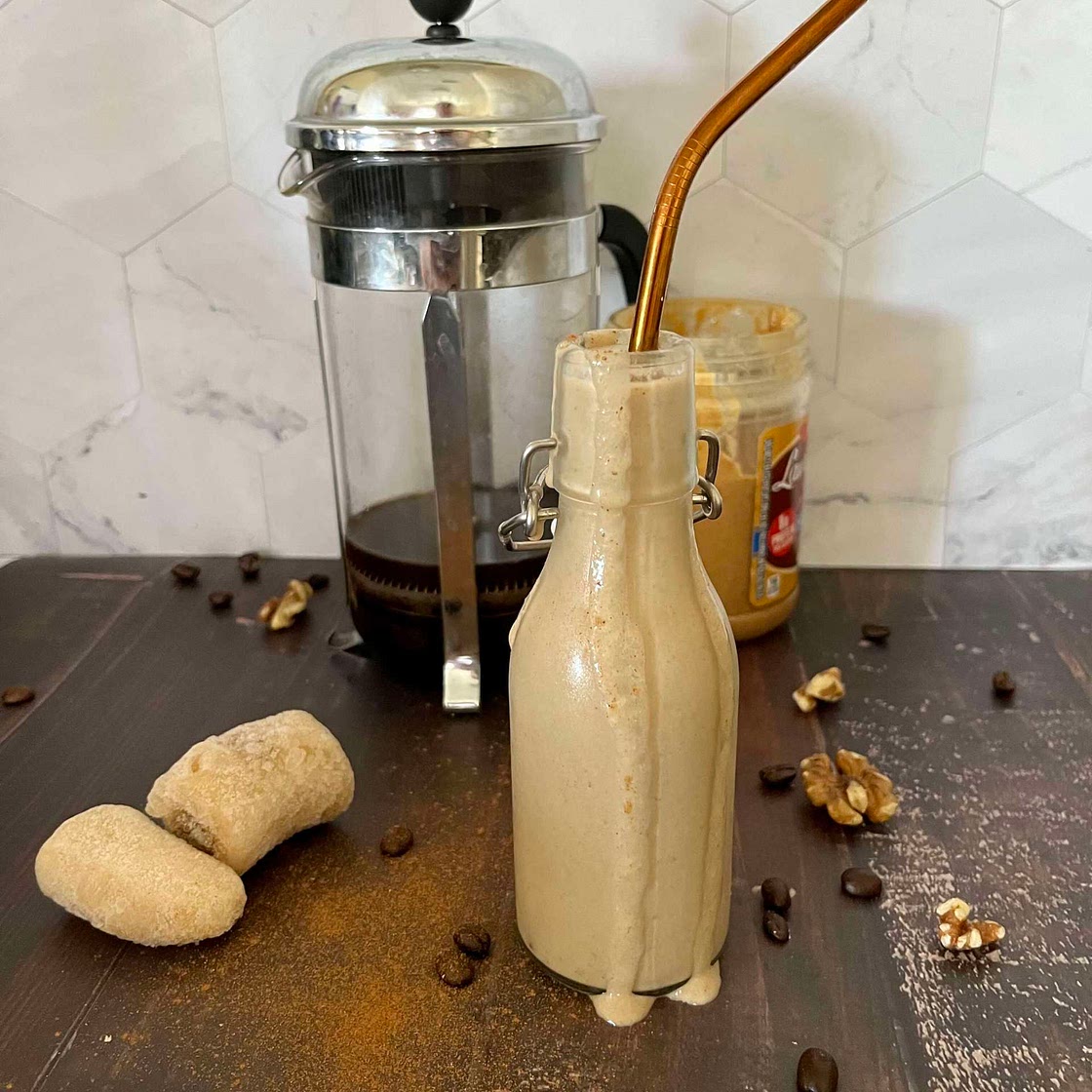 Coffee Nut Banana Smoothie