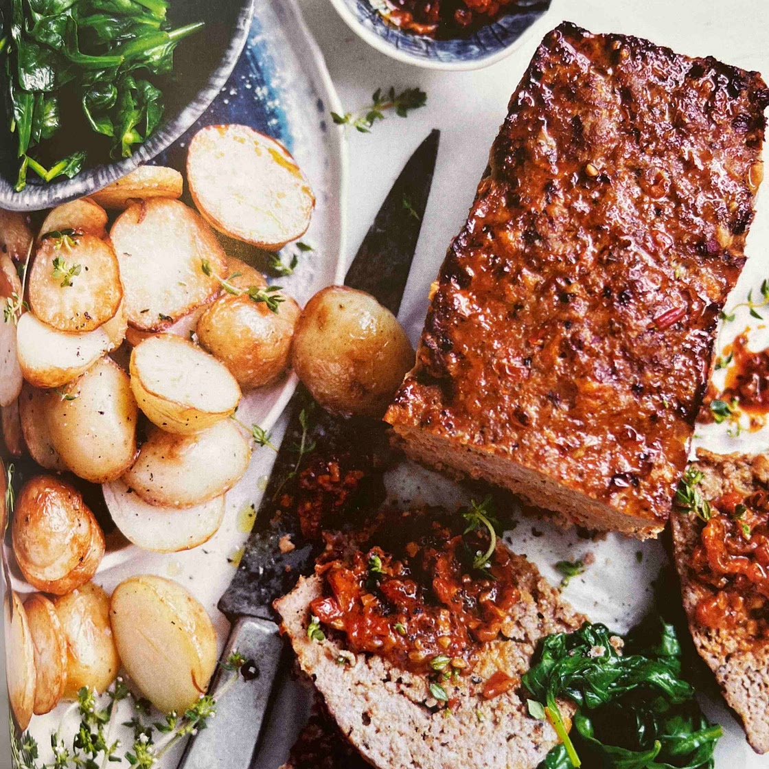 Sun Dries Tomato Meat Loaf