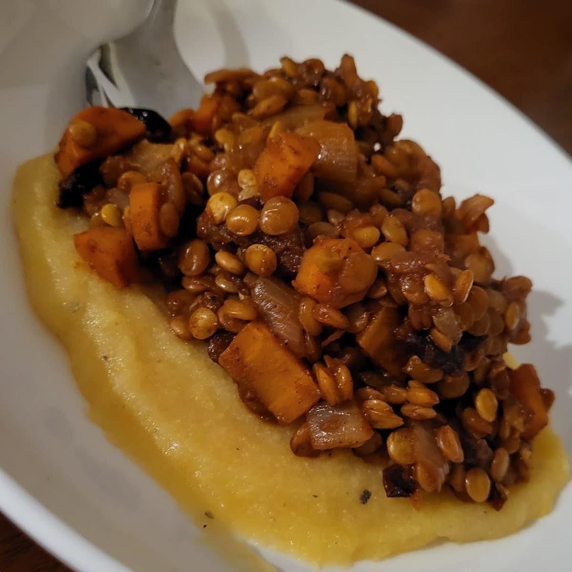 Spiced Lentils with Carrots