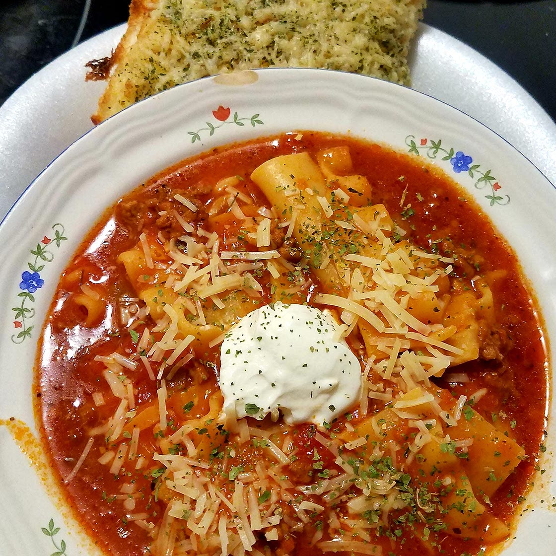 Lasagna Soup