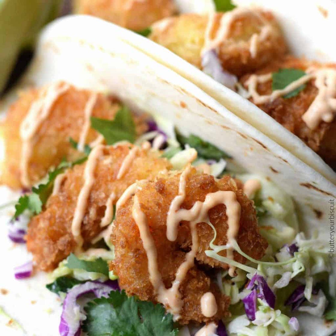 Crispy Shrimp Tacos