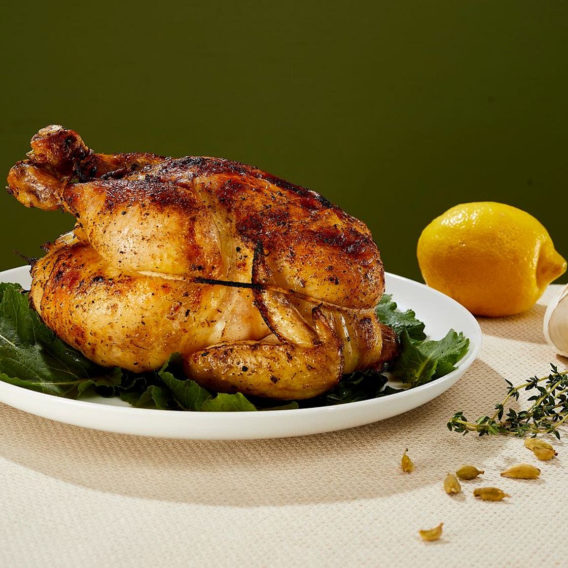 Citrus and Herb Roast Chicken -