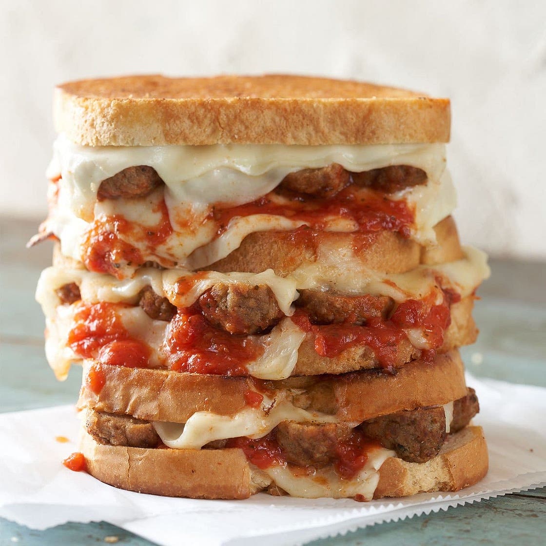 Upgrade Your Grilled Cheese: Meatball Grilled Cheese and Aloha Melts
