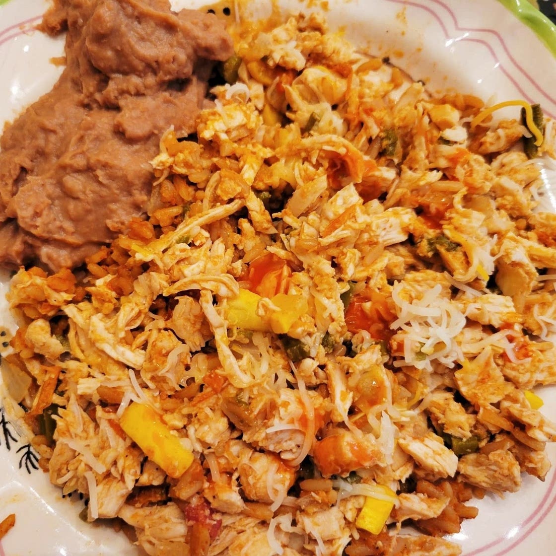 Slow Cooker Taco Chicken and Rice