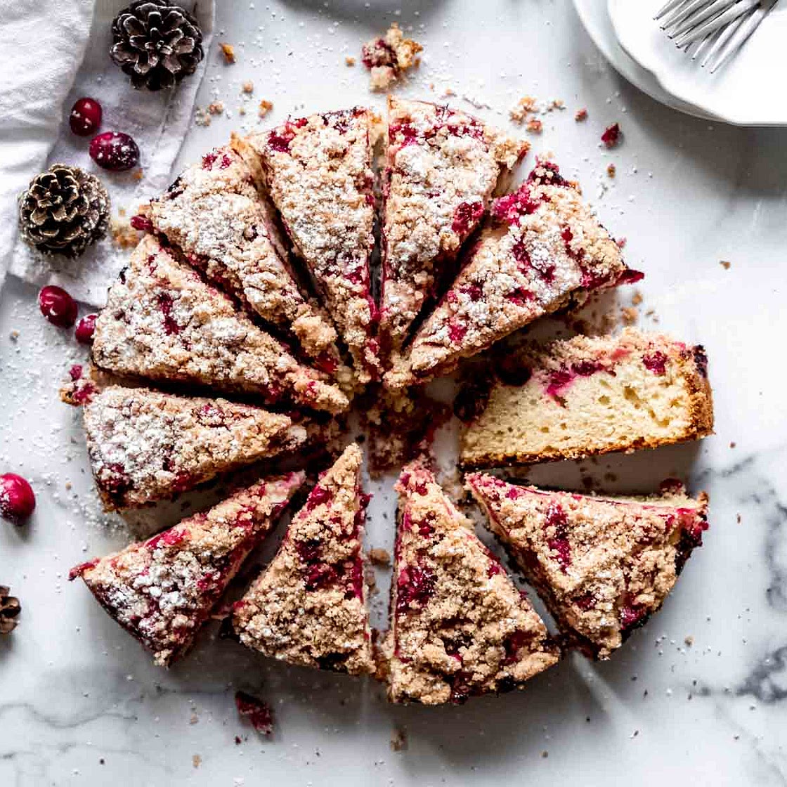 Cranberry Crumb Cake