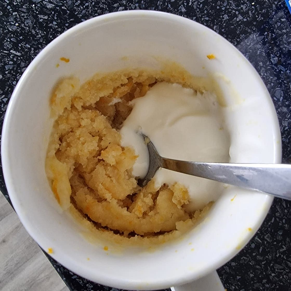 Lemon Mug Cake
