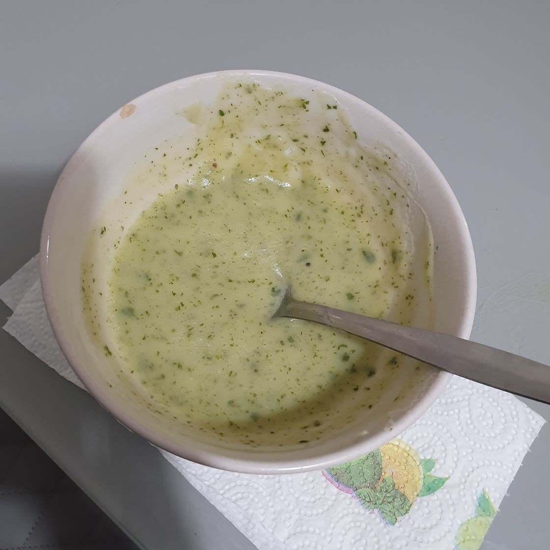 Watercress soup
