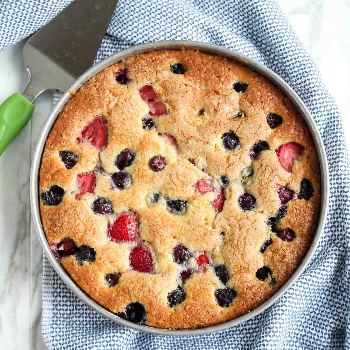 Berry Buttermilk Cake