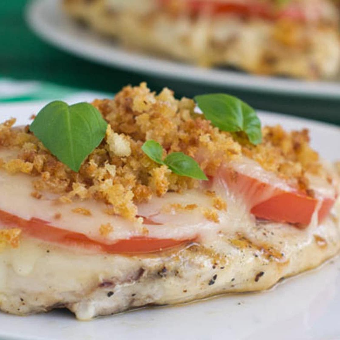 Grilled Chicken Parmesan