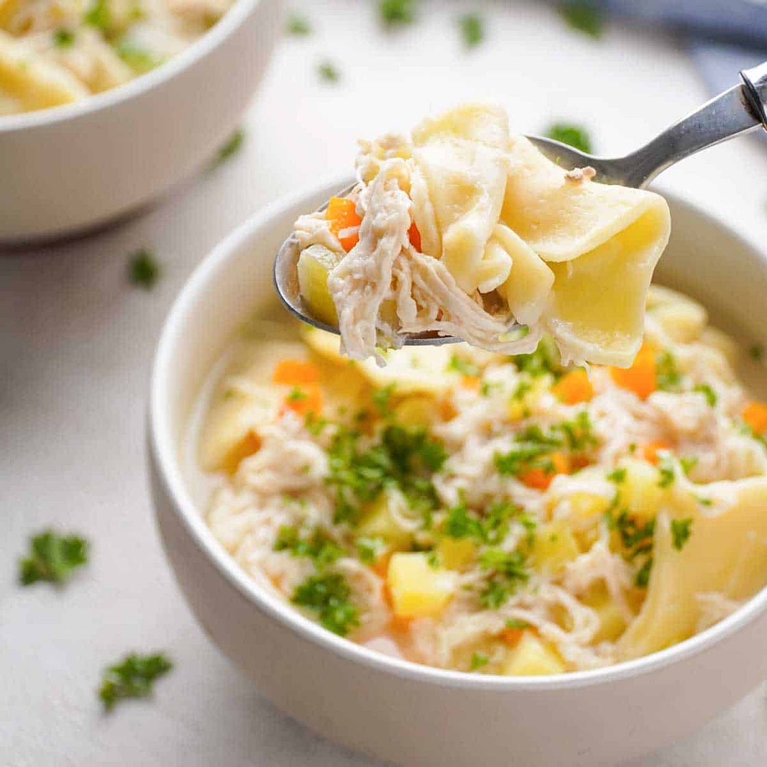 Pennsylvania Dutch Chicken Pot Pie