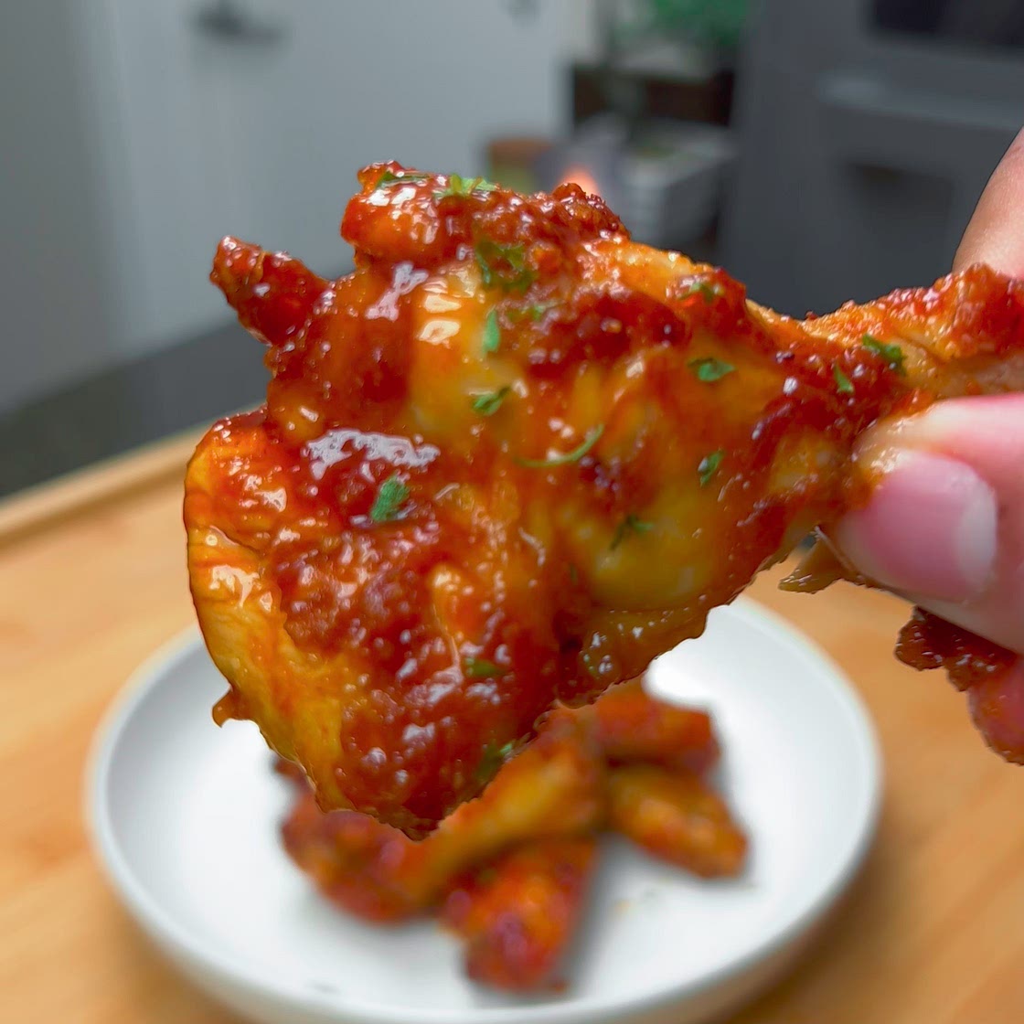 Air Fryer Firecracker Wings