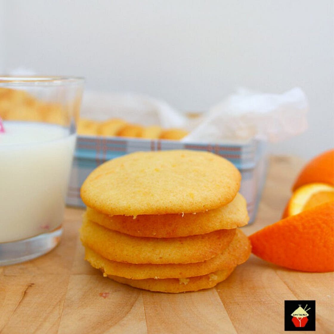 Grandma's War Time Orange Drop Cookies