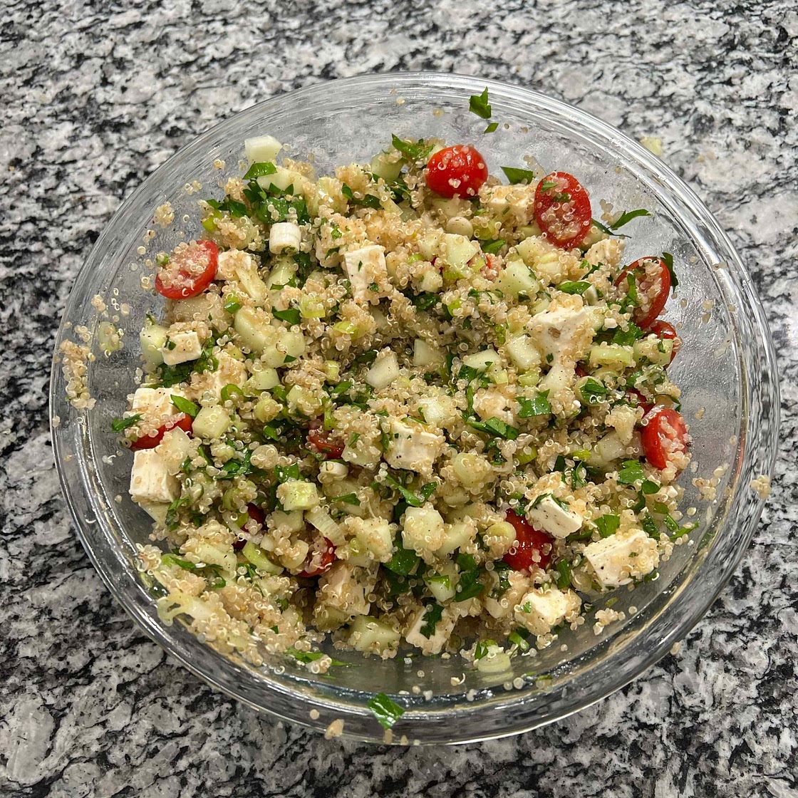 Quinoa Tabbouleh with Feta