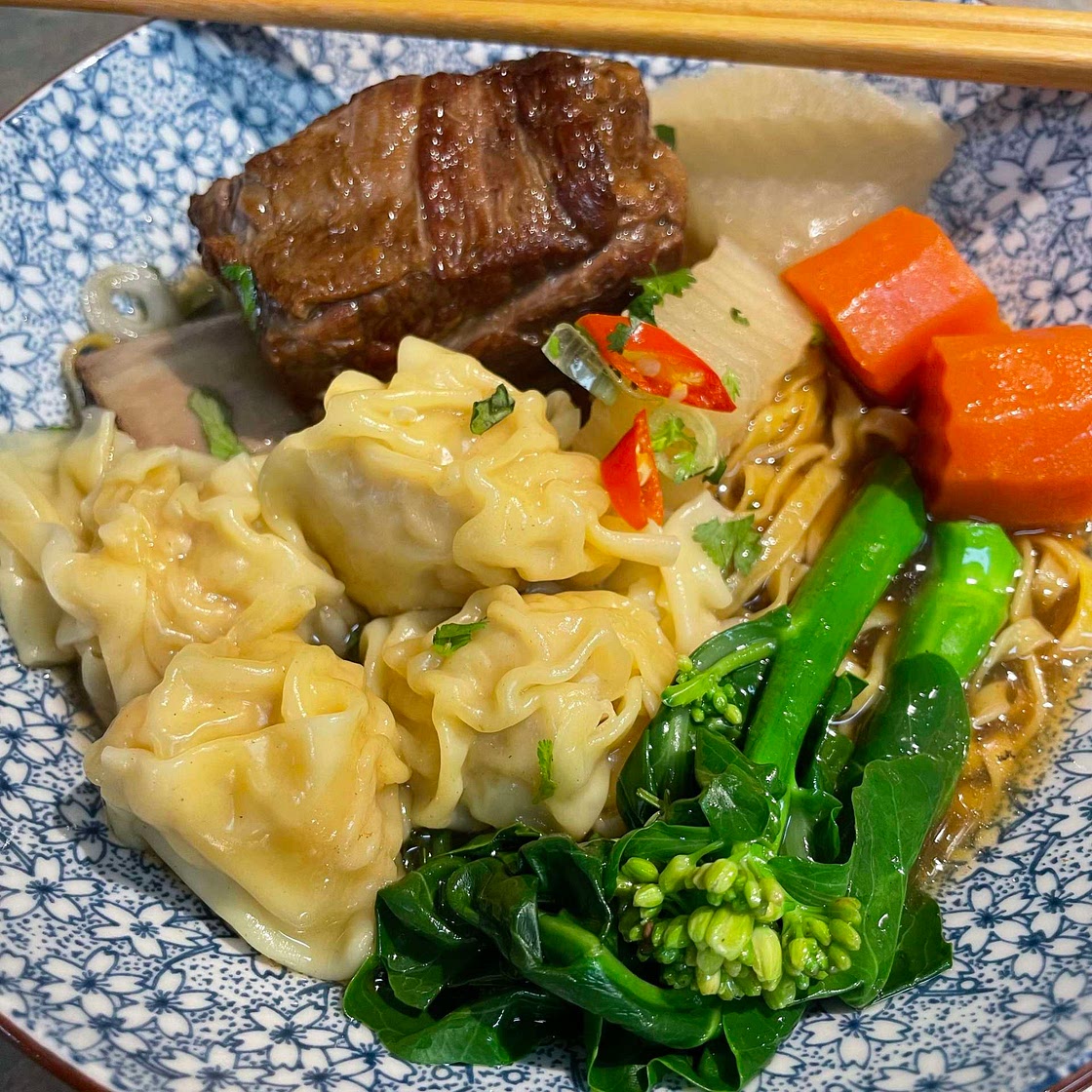 Shrimp & Pork Wontons