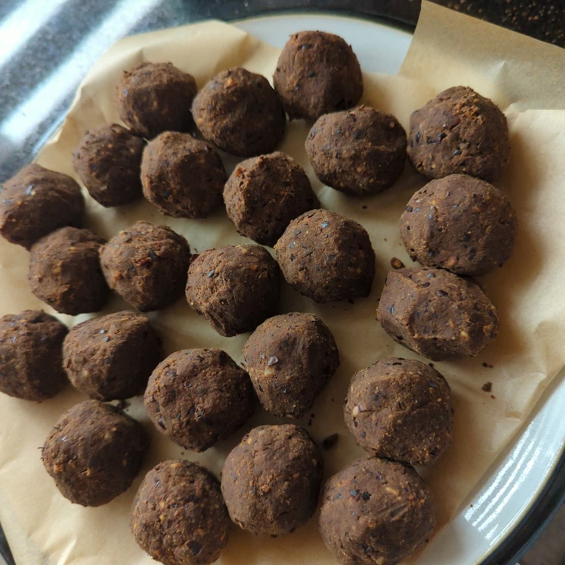 Brownie Batter Protein Balls