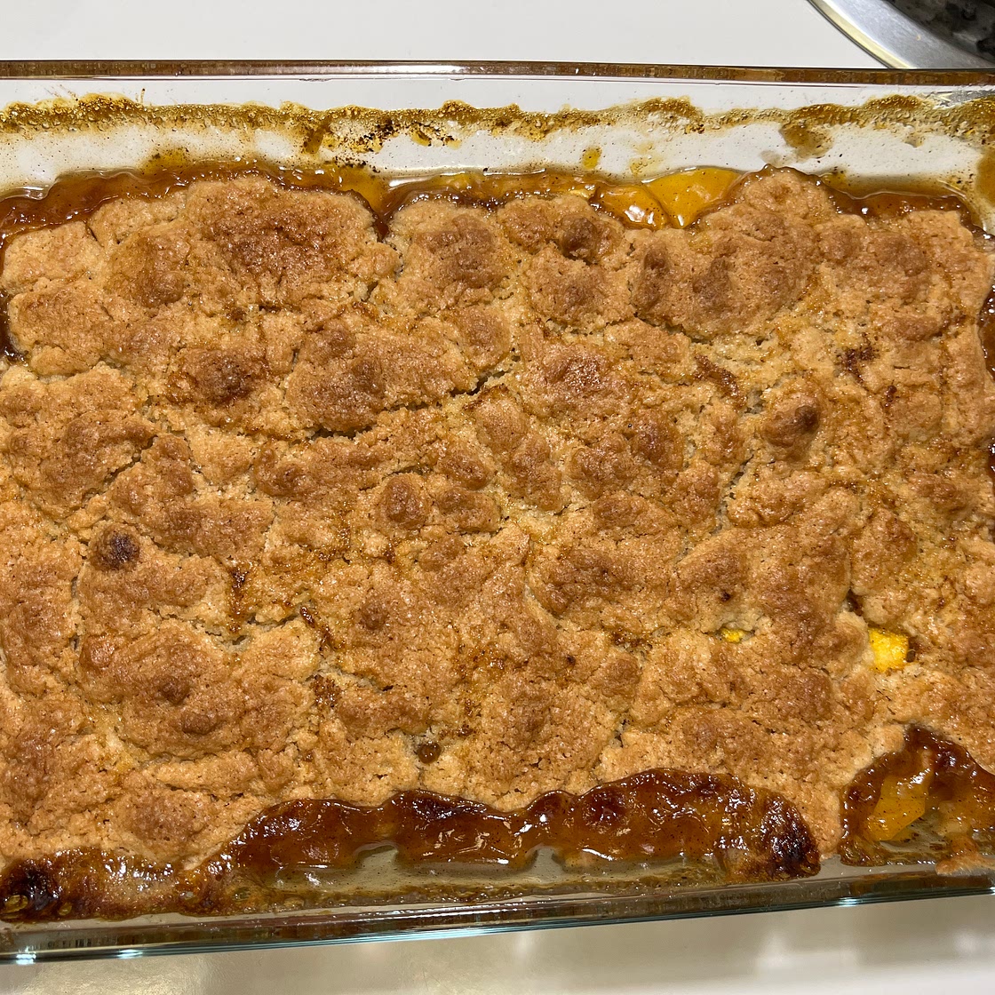 Fresh Southern Peach Cobbler