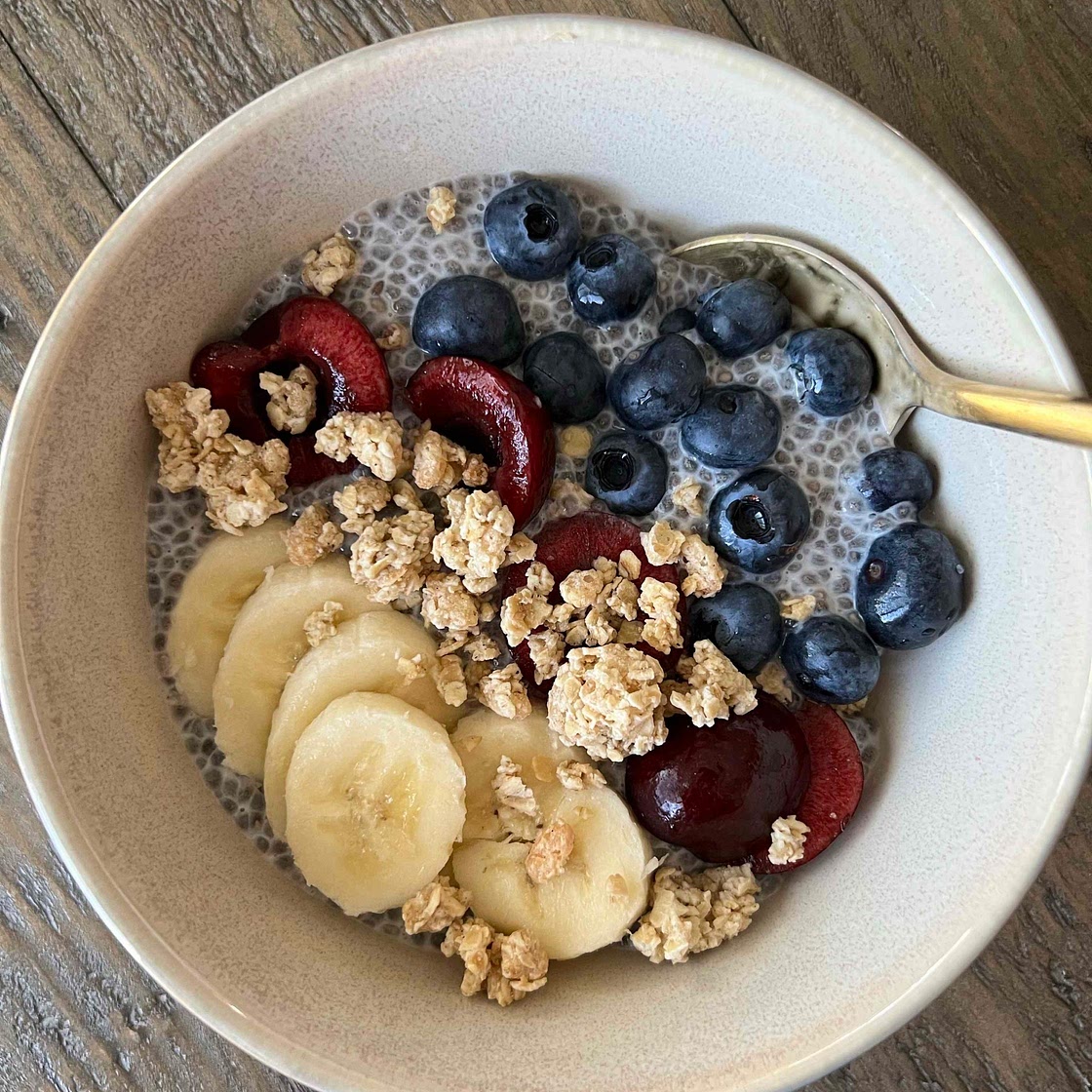 Chia pudding bowl 