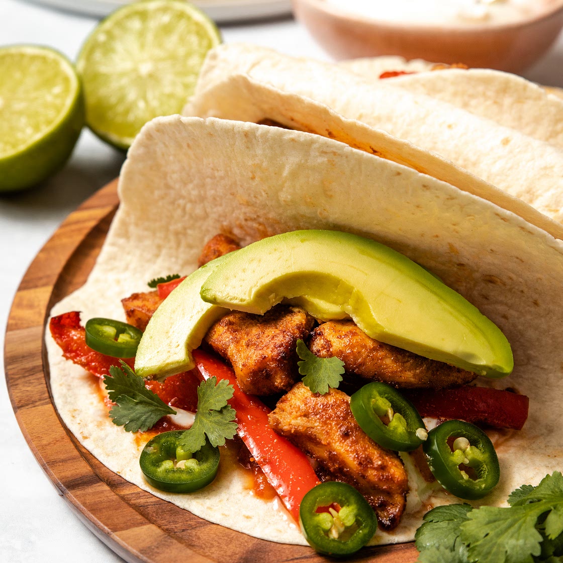 Air Fryer Chicken Fajitas