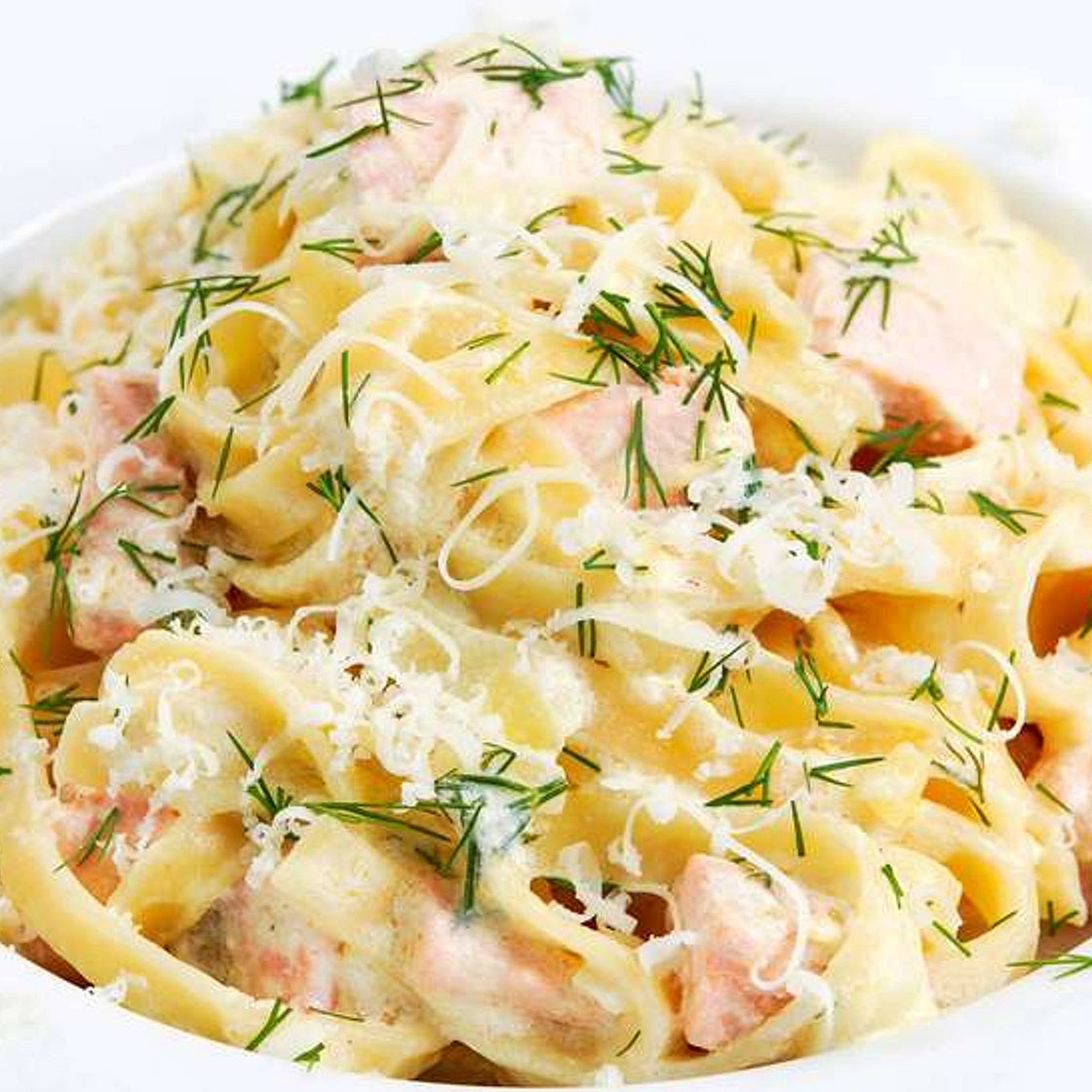 Pasta mit Räucherlachs