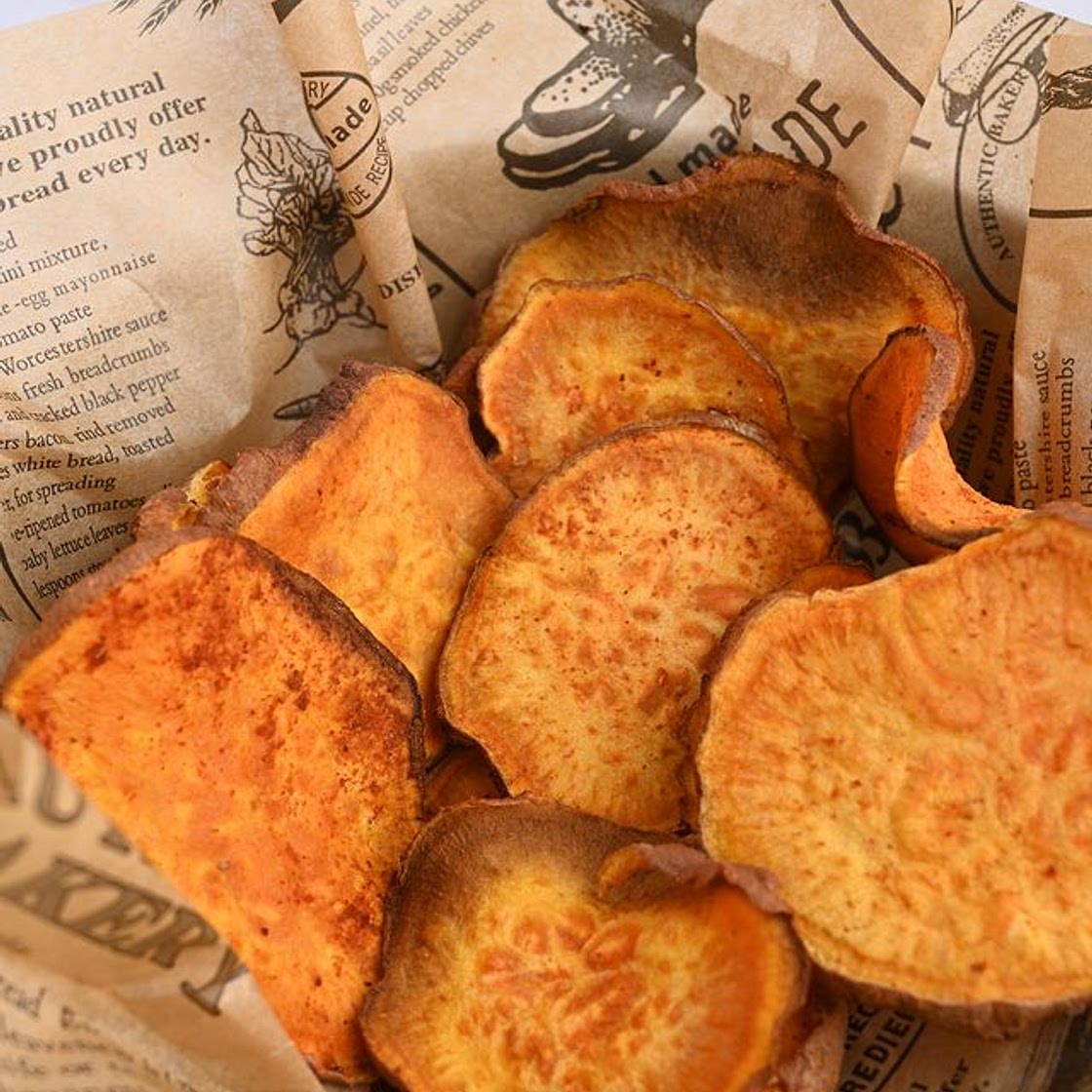 Sweet Potato Microwave Crisps/ Chips