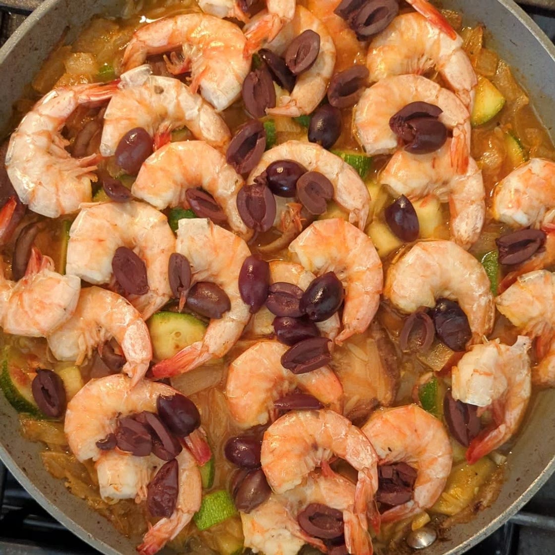 One Skillet Shrimp Orzo Recipe