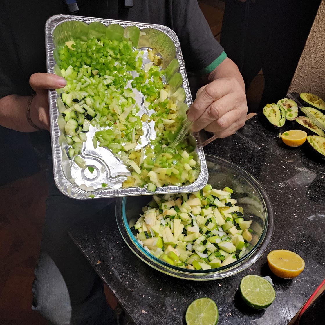 GREEN SALAD / COLD DIP RECIPE