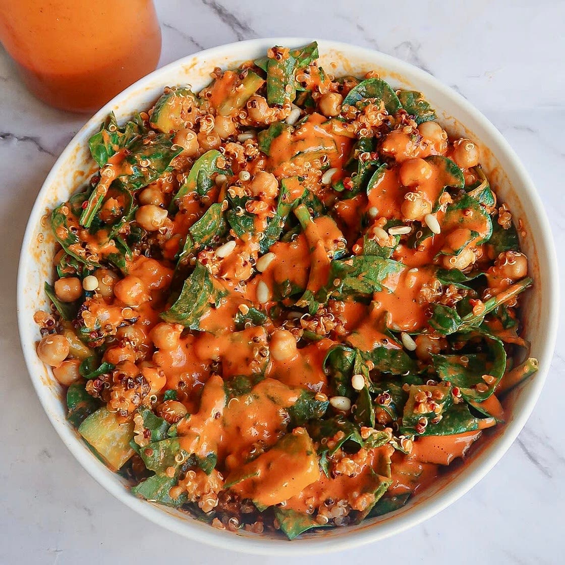 Roasted Capsicum Salad Dressing