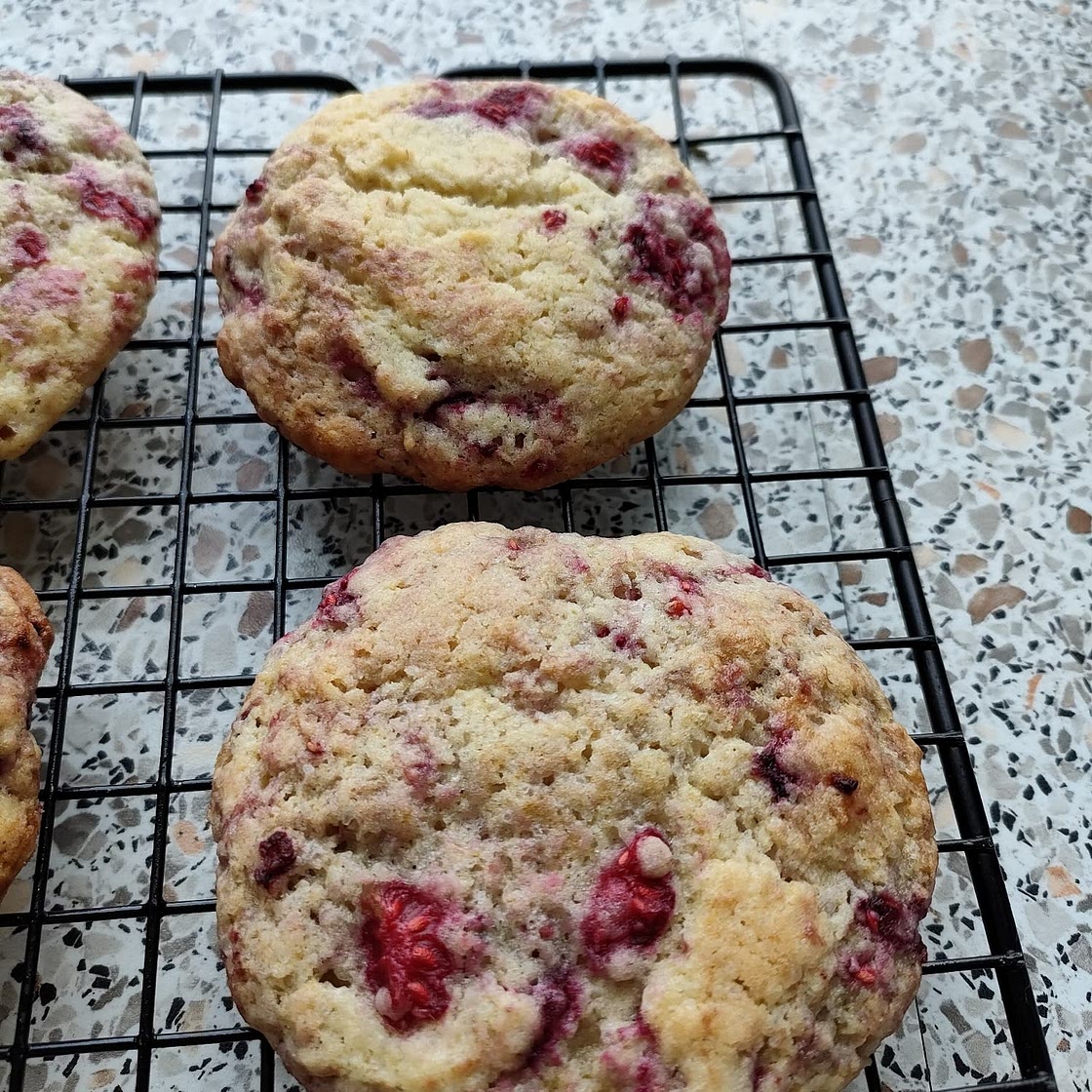 Raspberry Lemonade Cookies