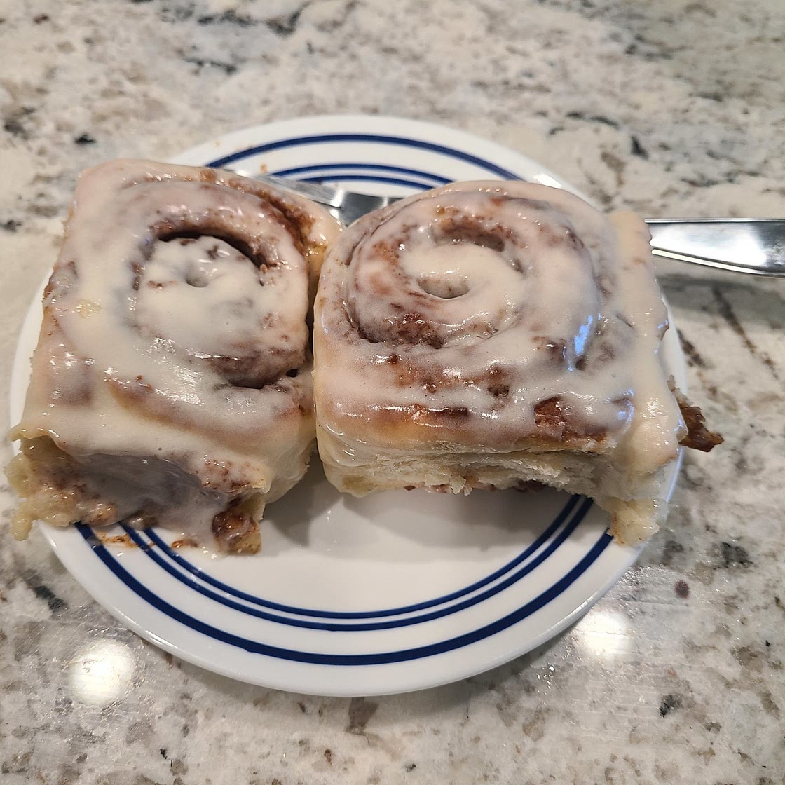 Stephen's cinnamon rolls