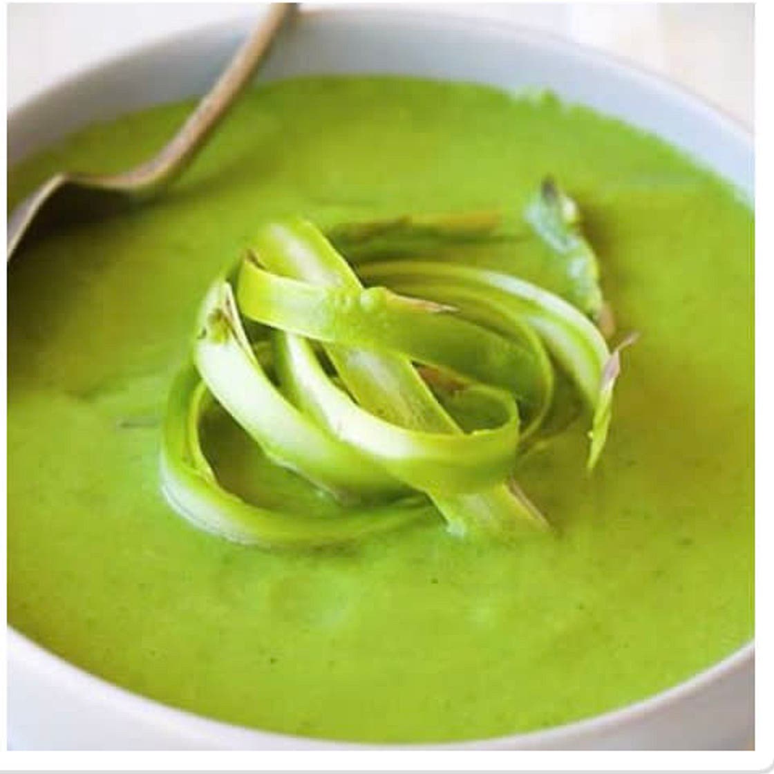 Asparagus soup