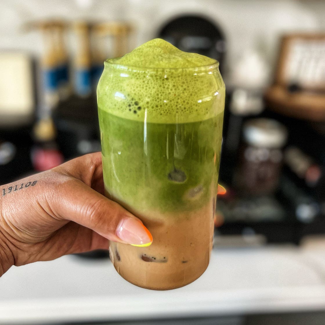 Chai Tea Matcha Latte — Angiela Eats 