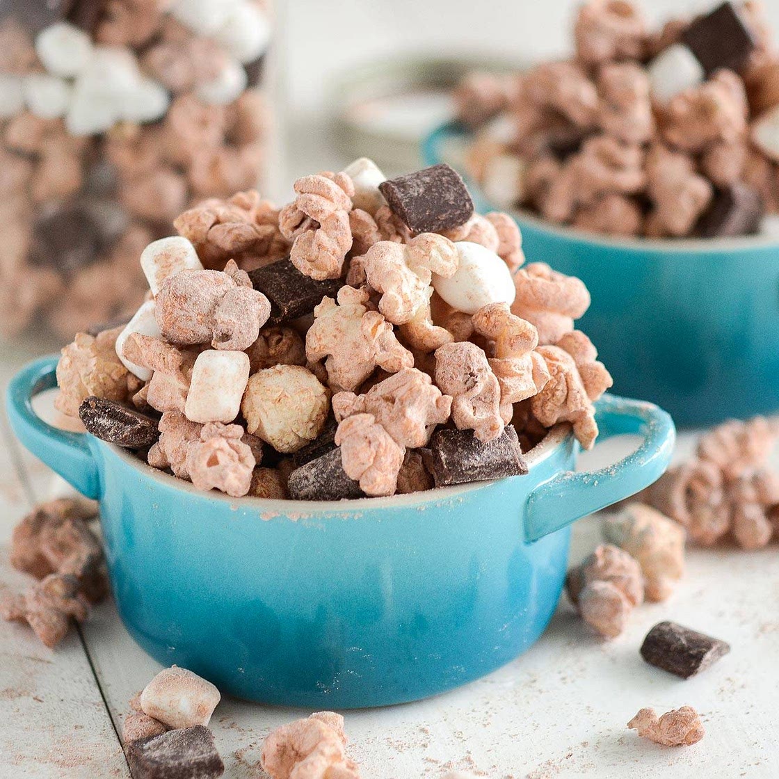 Hot Chocolate Popcorn