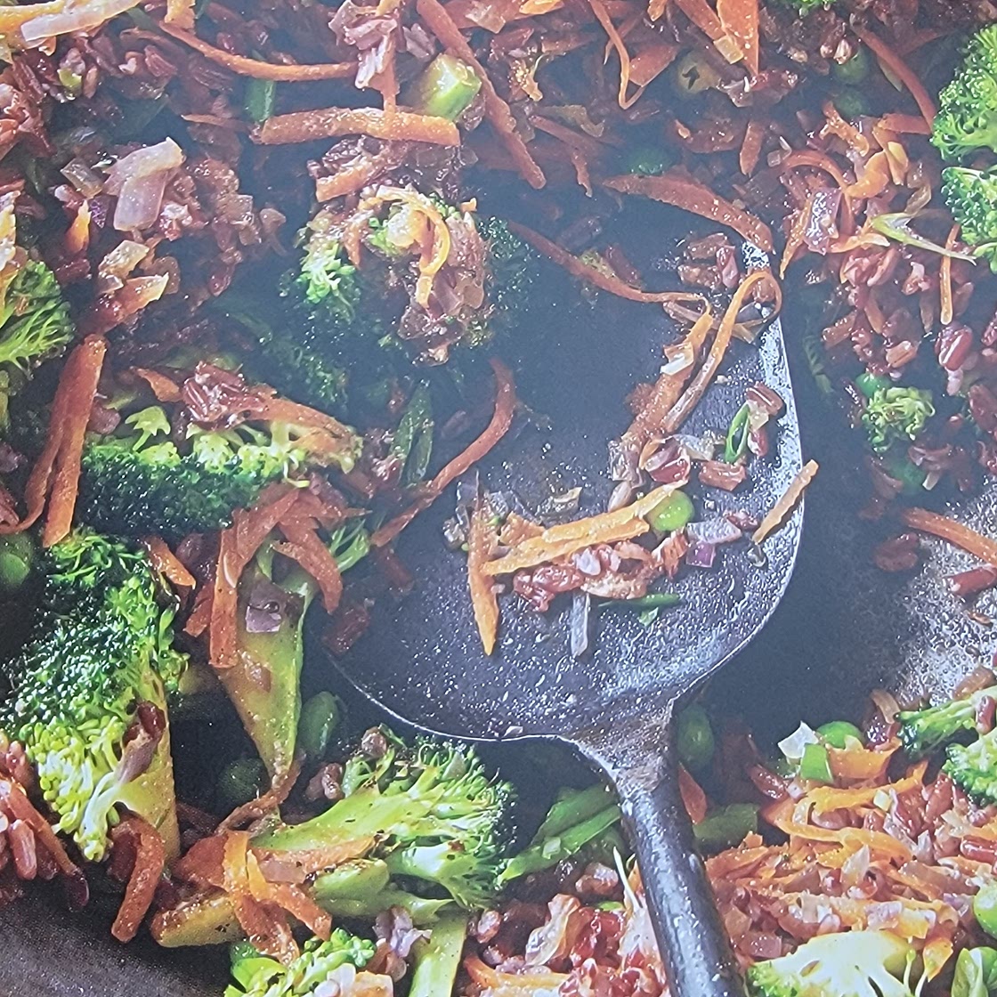 Vegetable untried rice