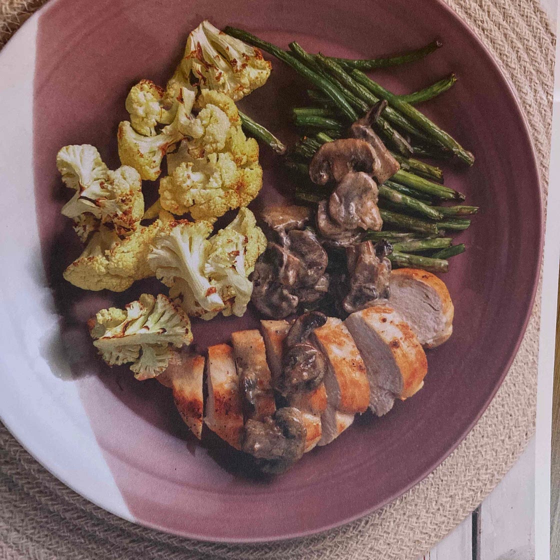 Seared chicken fillet